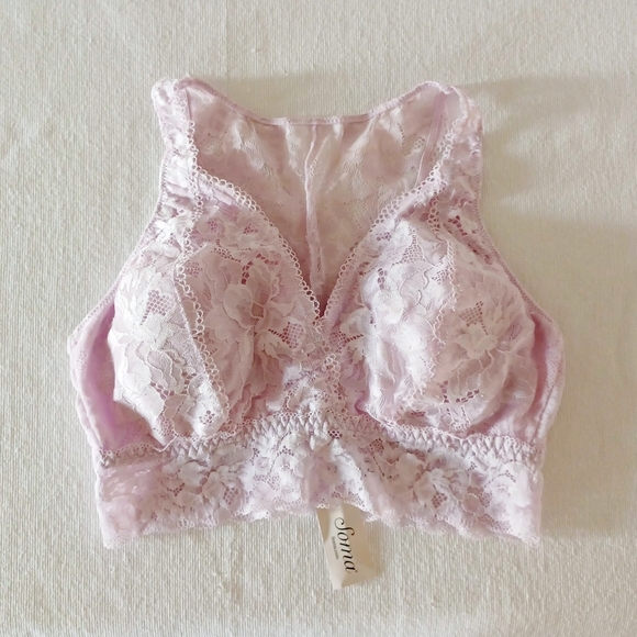 SOMA Embraceable Signature Lace Bralette, size M - Picture 10 of 10